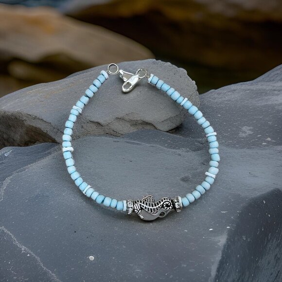 58. Handmade Beach Inspired Ankle Bracelet - Picture 3 of 3